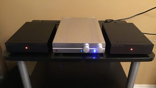 NuForce P8 Pre Amp + 2 Ref 8 Mono Power Amps (Used) $999