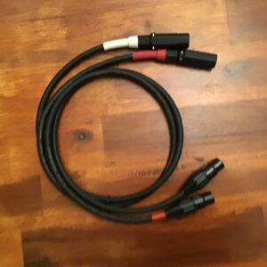 Furutech Alpha 2.1 XLR Interconnects 1m pr (Used) $200